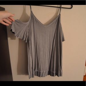 Gray American Eagle Tank Top